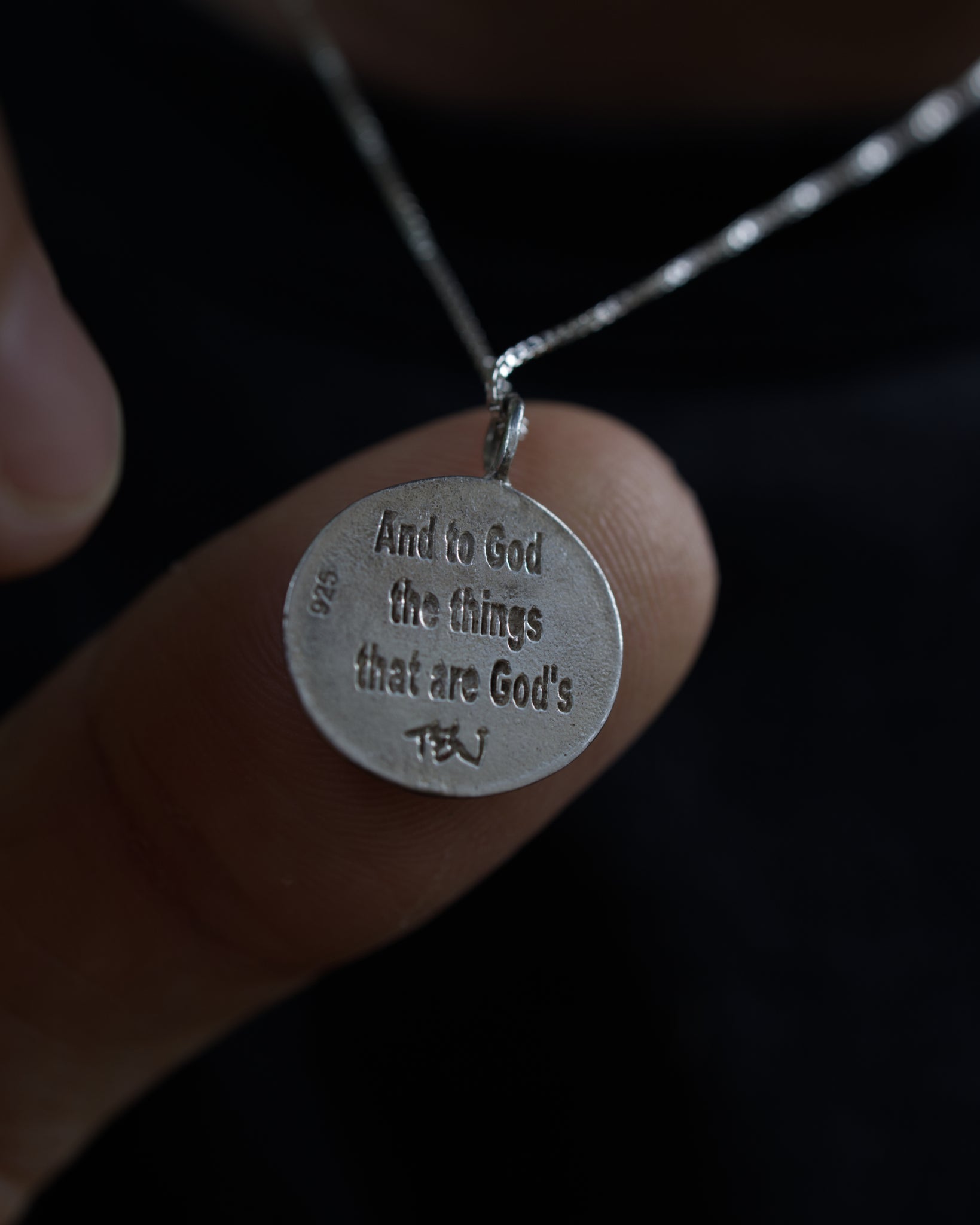 Denarius Coin Necklace