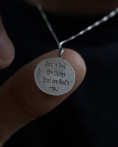 Denarius Coin Necklace
